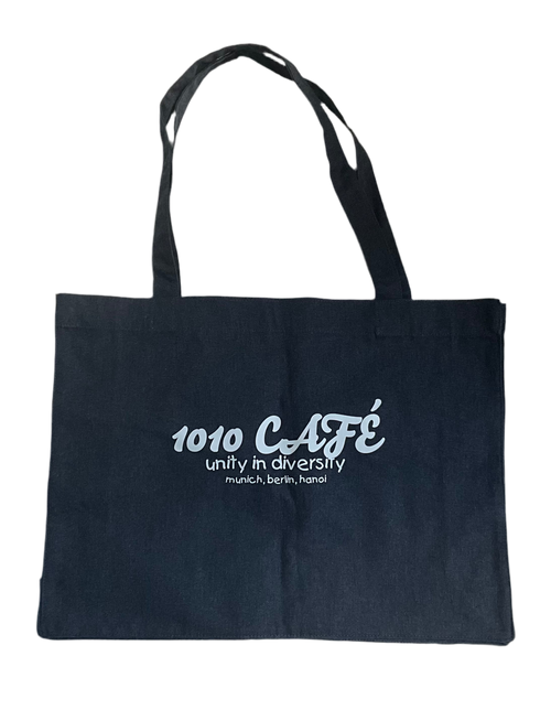 1010 café tote bag